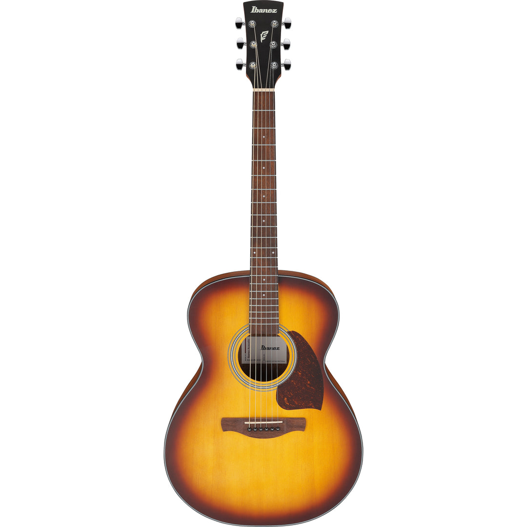Ibanez PC50ORH Acoustic Guitar - Open Pore Brown Sunburst Top, Natural Mahogany Back and Sides