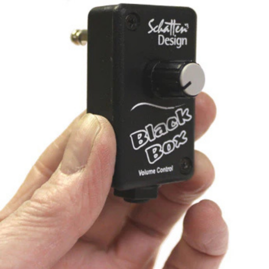 Schatten BB-03  Self contained mono volume control unit plugs into endpin jack