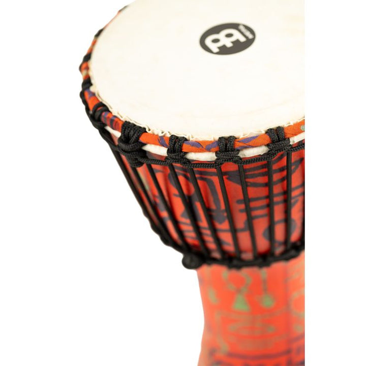 Meinl Percussion 8" Rope Tuned Travel Series Djembe Hand Selected Goatskin Head (Patented) Pharaoh's Script
