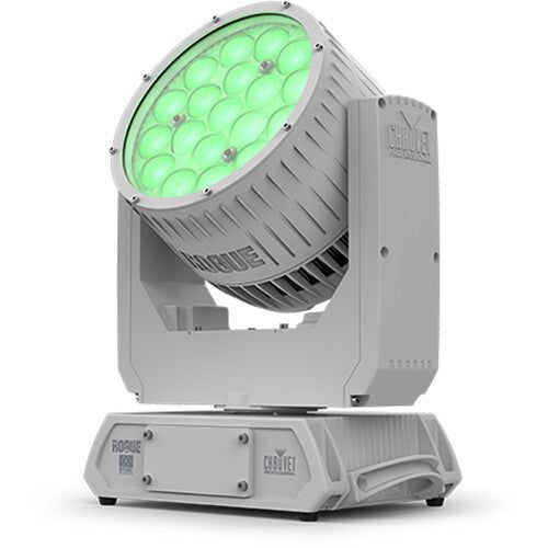 Chauvet Pro ROGUE-OUTCAST2X-WASH-M Fully featured IP66 RGBW LED yoke wash fixture with LED zone control and marine grade C5M paint