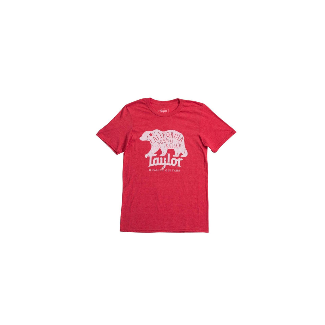 Taylor Men's SST,CA Bear,Heather Red-S