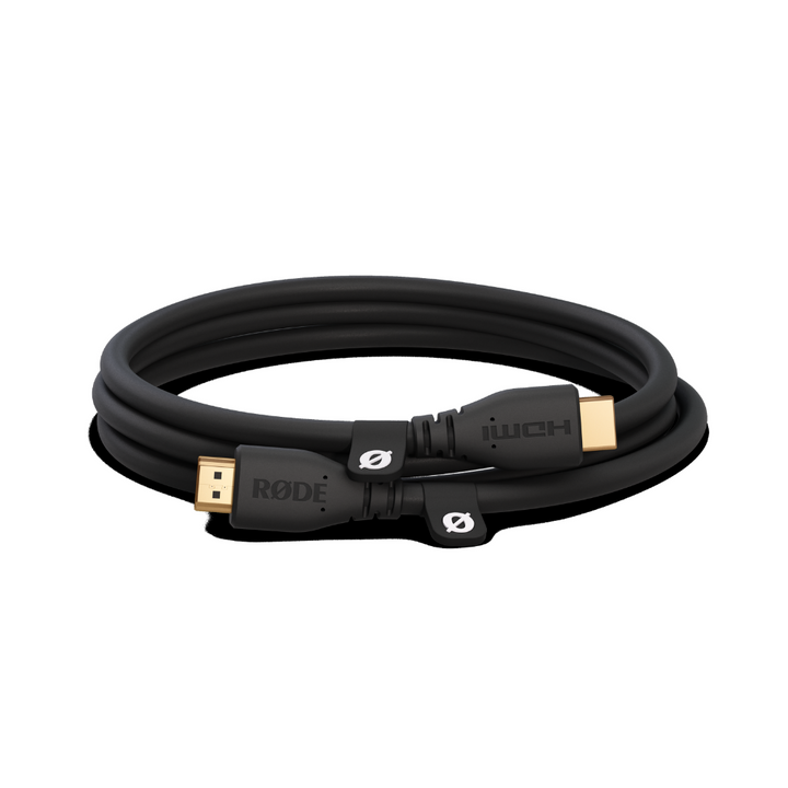 Rode HDMICABLE3M 3M - 2.0 HDMI Cable, (dia 6mm) - Black
