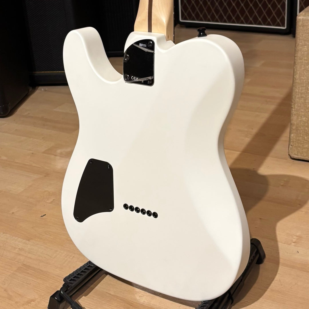 Fender Jim Root Telecaster (Flat White) Electric Guitar (Demo - Micro-Dent In Headstock)
