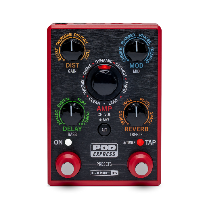 LINE 6 POD Express Guitar Ultra-portable Amp & Effects