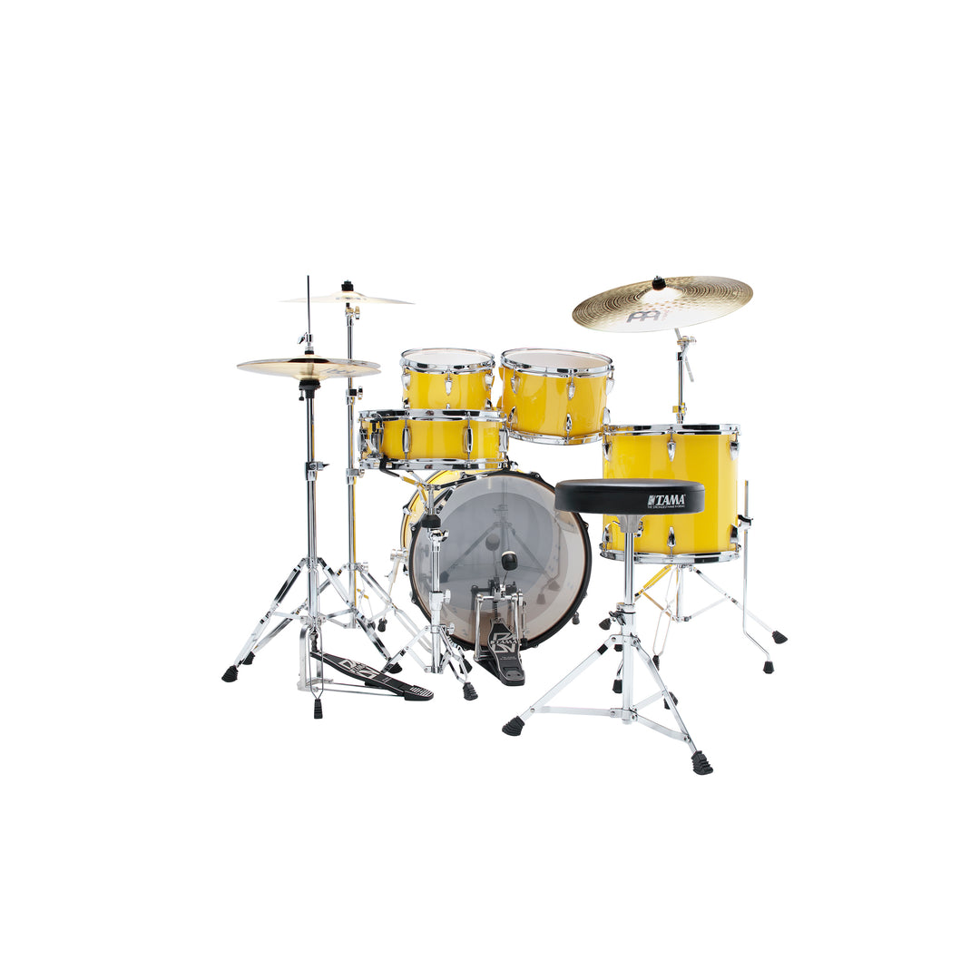 Tama Imperialstar 5-Piece Shell Pack with Hardware (20,10,12,14,SD) - Electric Yellow