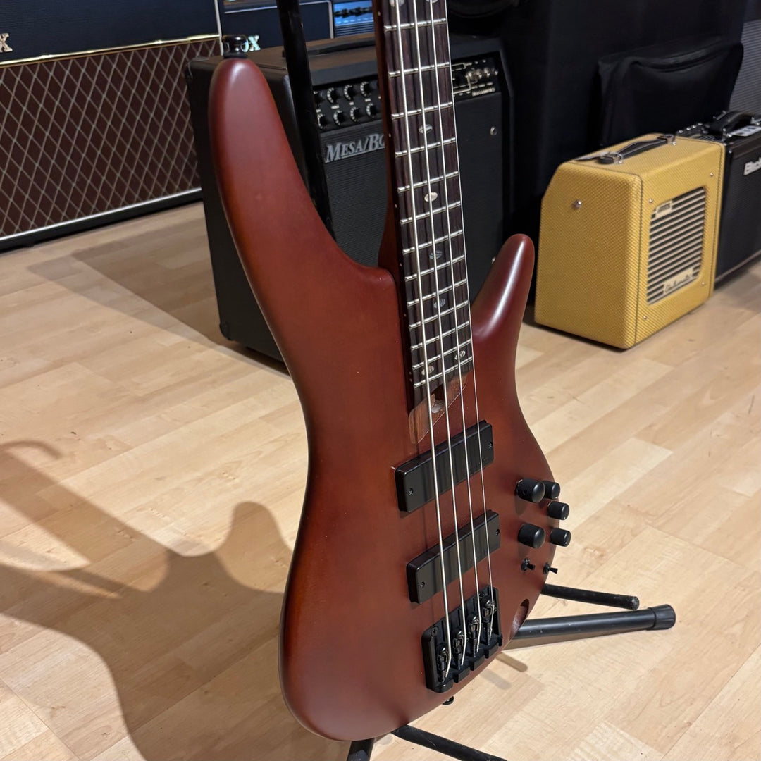 Ibanez - SR500E-BM SR Standard 4 String Active Bass (Satin Mahogany Brown Burst-2021) - USED