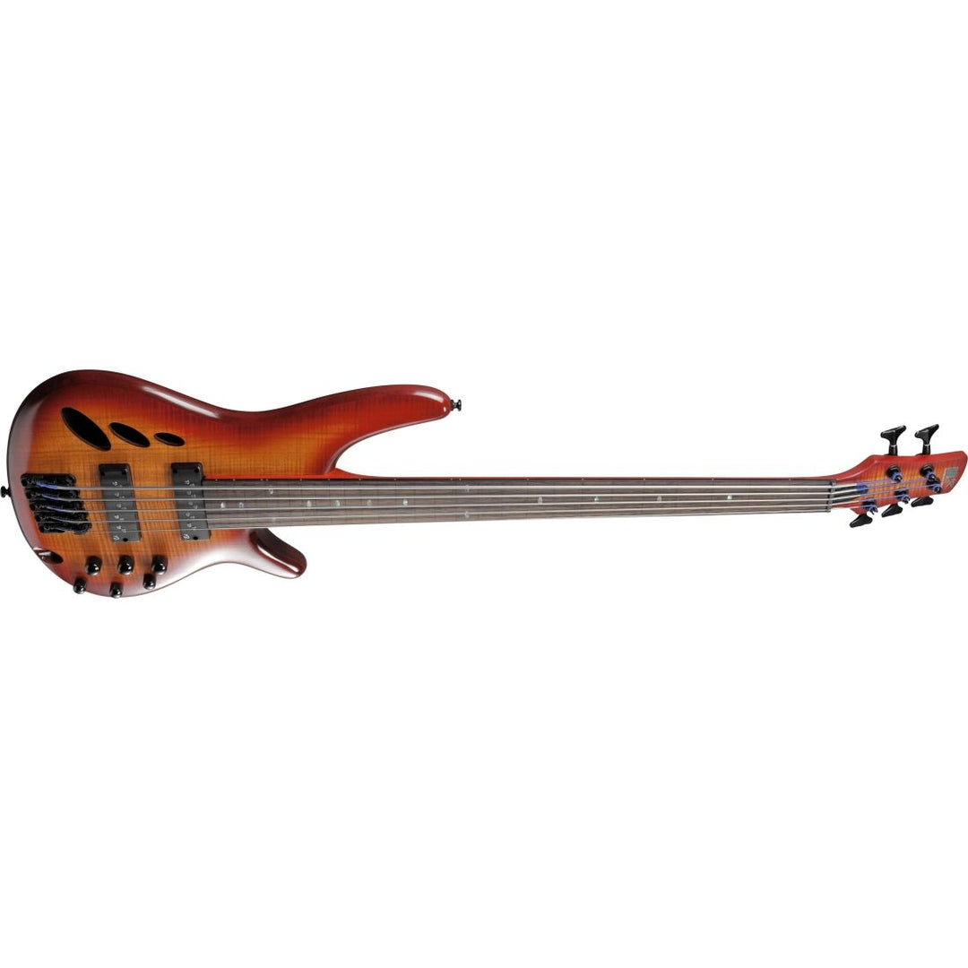 Ibanez SR Bass Workshop 5-String Fretless Bass (Brown Topaz Burst Low Gloss)