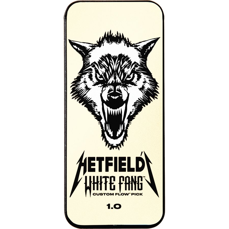 Dunlop White Fang Pick Tin