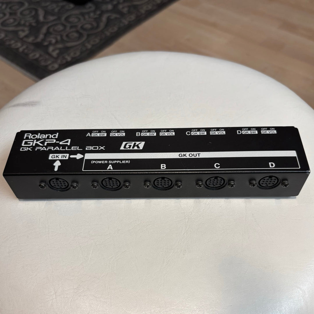 Roland - GKP4 GK Parallel Guitar Synth Quad Box w/ 2 x 13 Pin - 3'  Patch Cables (MIJ - 2001)  - USED