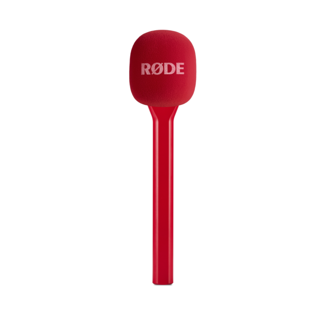 Rode Microphones Interview GO Handheld Adaptor For Wireless GO - Red