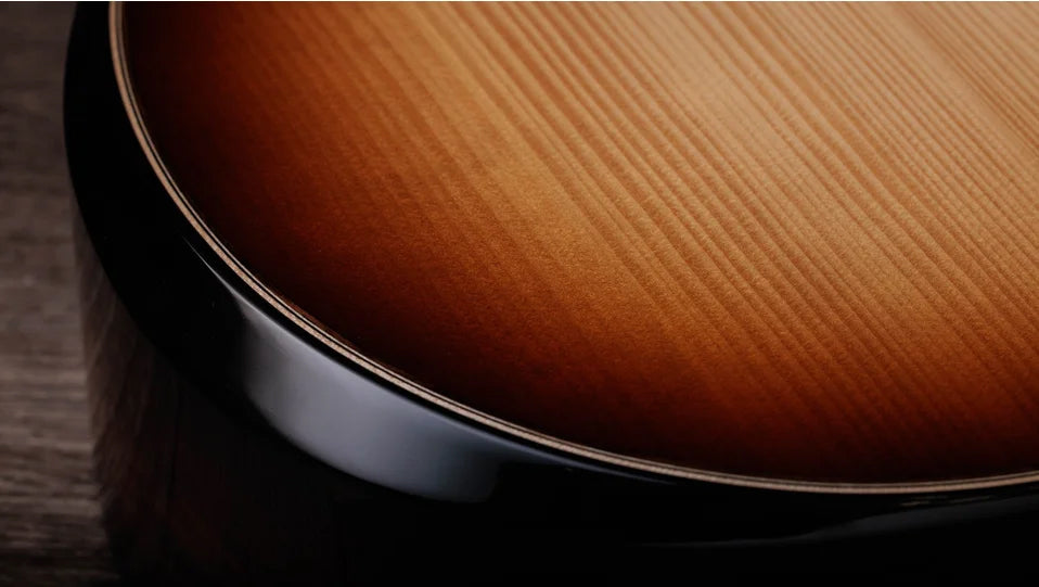 Overview

Honduran rosewood body yields warmth and complex overtones
Adirondack spruce top adds projection, clarity and power
Armrest and beveled cutaway offer seamless, relaxed feel
V-Class bracing dials up louder volume and longer sustain
Includes ES2 electronics and deluxe hardshell case