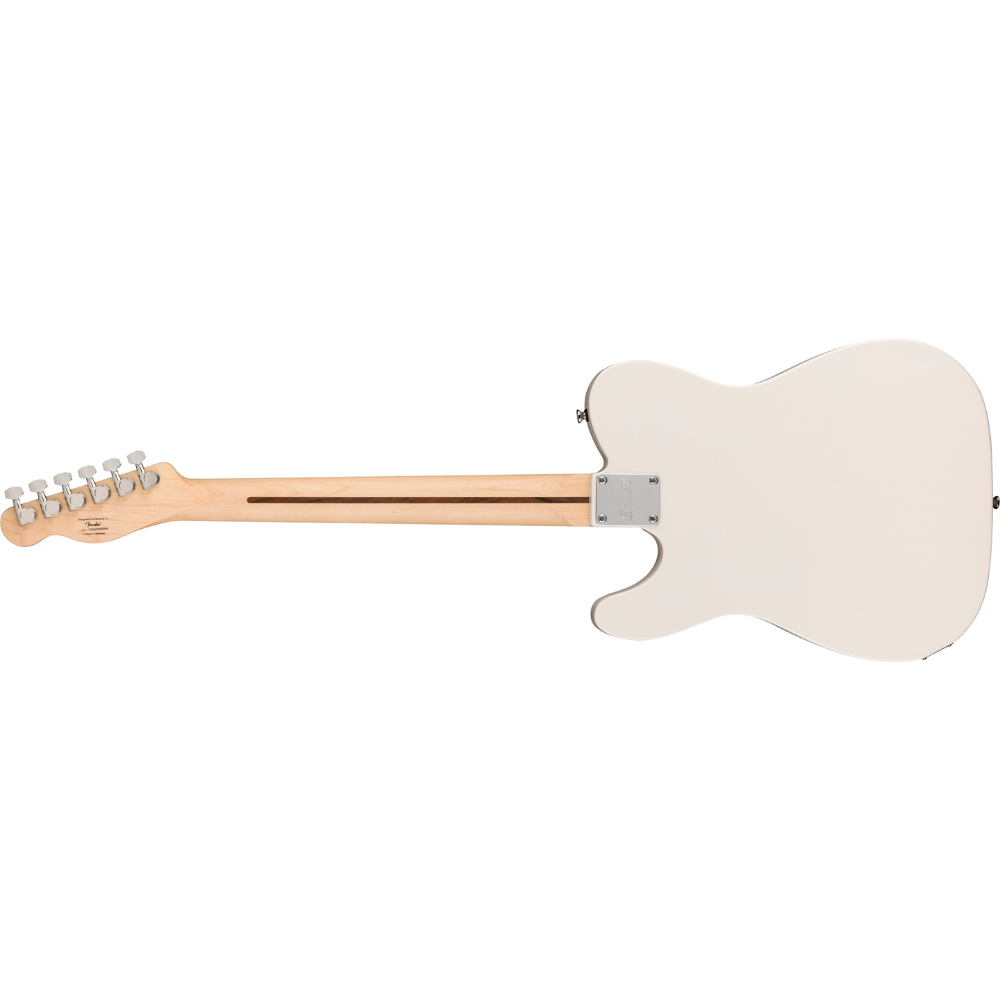 Squier Sonic Esquire  H, Maple Fingerboard, Black Pickguard - Arctic White