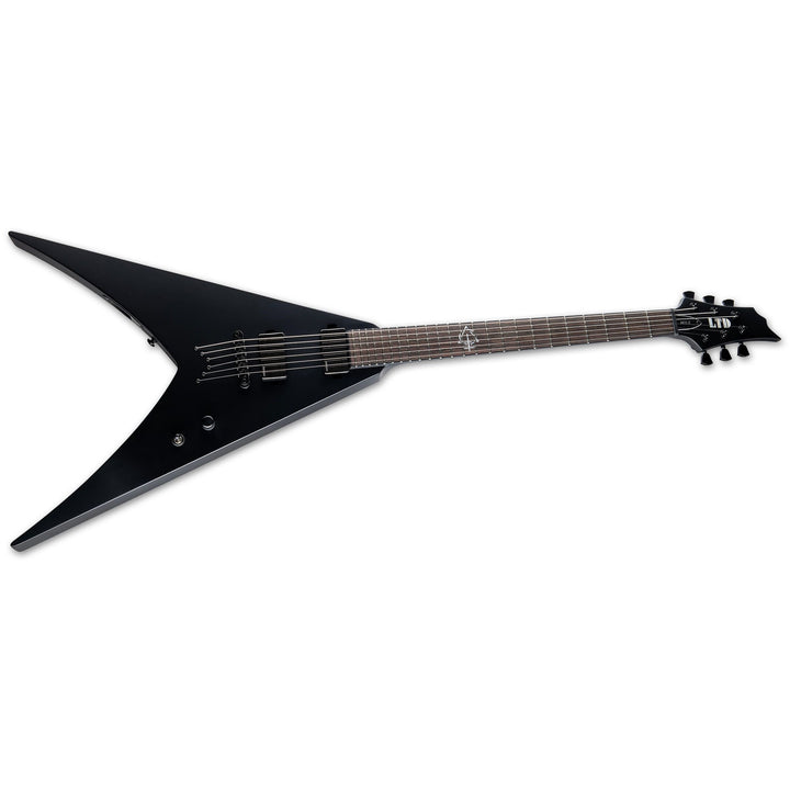 ESP LHEX6BLKS LTD HEX-6 - Black Satin w/ case