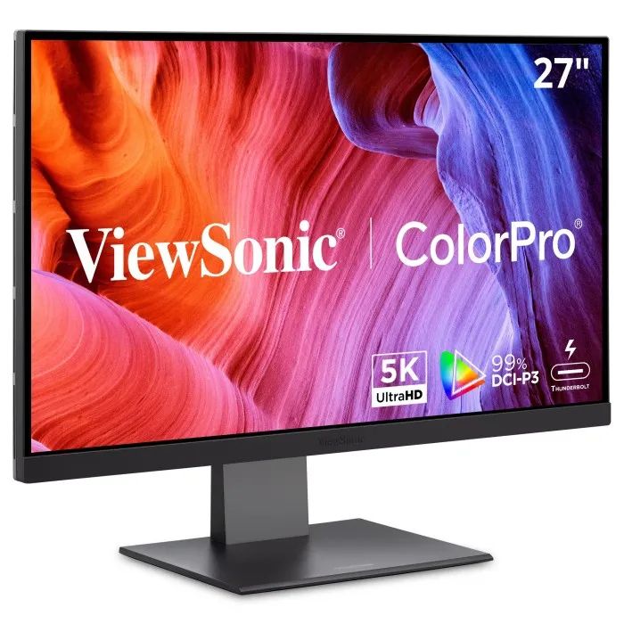 Viewsonic VP2788-5K 27" ColorPro IPS Monitor  5K UHD, 100W Thunderbolt 4, USB-C, DCI-P3 Gamut