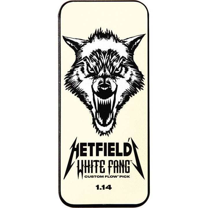 Dunlop White Fang Pick Tin