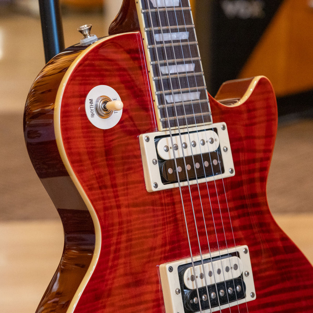 Epiphone - Les Paul Slash ( Rosso Corsa ) w/ OHSC & COA - 2014 -USED