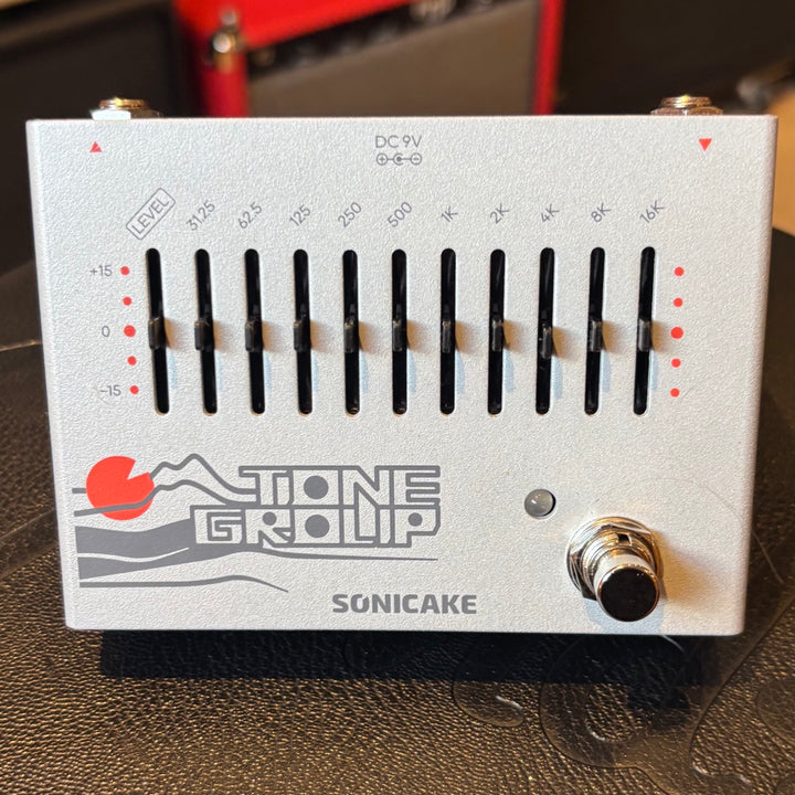 Sonicake - Tone Group  QDS-01 10 Band Graphic EQ Pedal w/ True Bypass & Box - USED