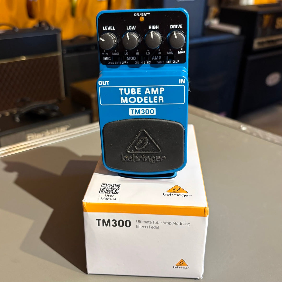 Behringer - TM300 Tube Amp Modeler FX Pedal w/Box - USED