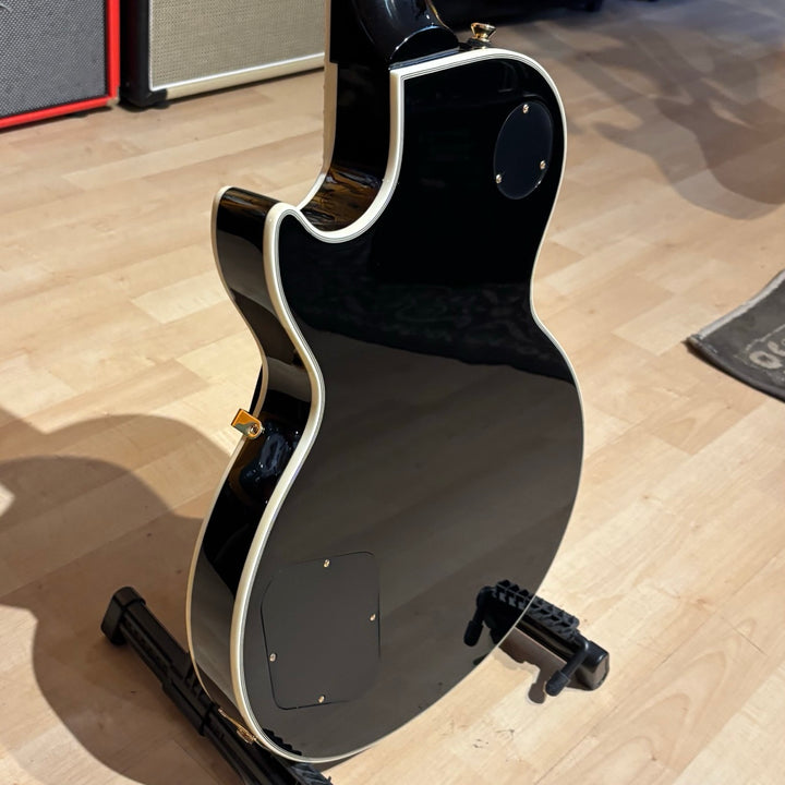 Epiphone - Les Paul Custom w/ Epiphone DLX Gig Bag (Ebony - Kalamazoo Headstock- 2025 ) - USED