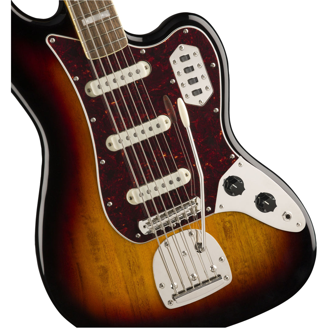 Squier Classic Vibe Bass VI Laurel Fingerboard Electric Bass Guitar - 3-Color Sunburst