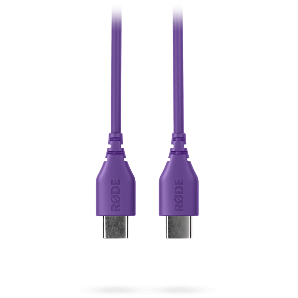 Rode Microphones SC22-PU 300mm USB-C to USB-C Cable - Purple