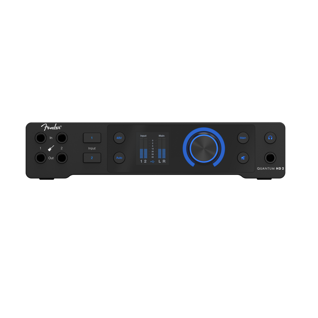 Fender Quantum HD 2 20 x 24, 32-bit / 192 kHz USB-C Recording Interface