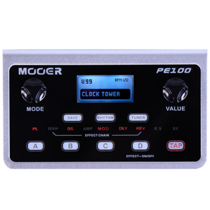 Mooer PE100-MOOER Portable Guitar Effects