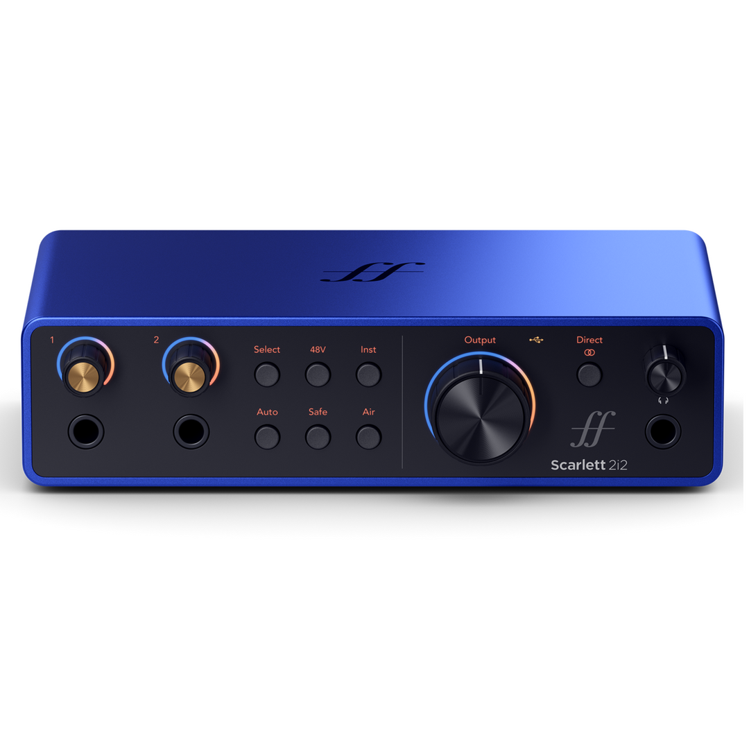 Focusrite Scarlett 2I2 4th-Gen - 40th Anniversary ISA-Blue