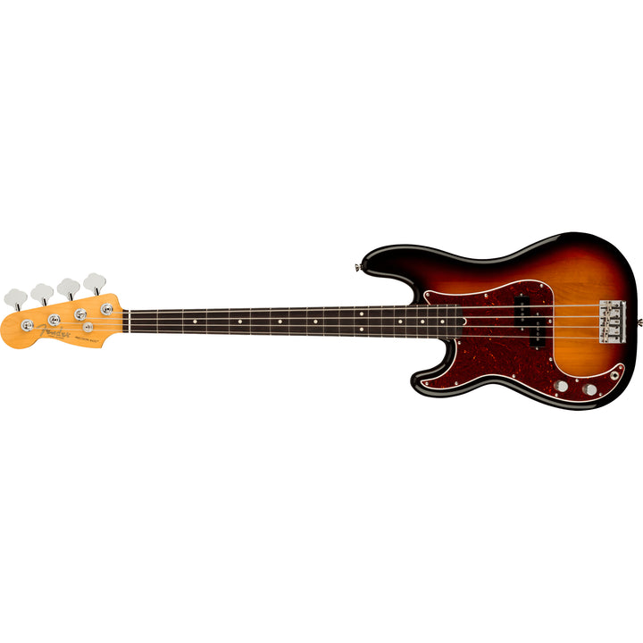 Fender American Professional II Precision Bass (3-Color Sunburst) Left-Handed, Electric Bass Guitar