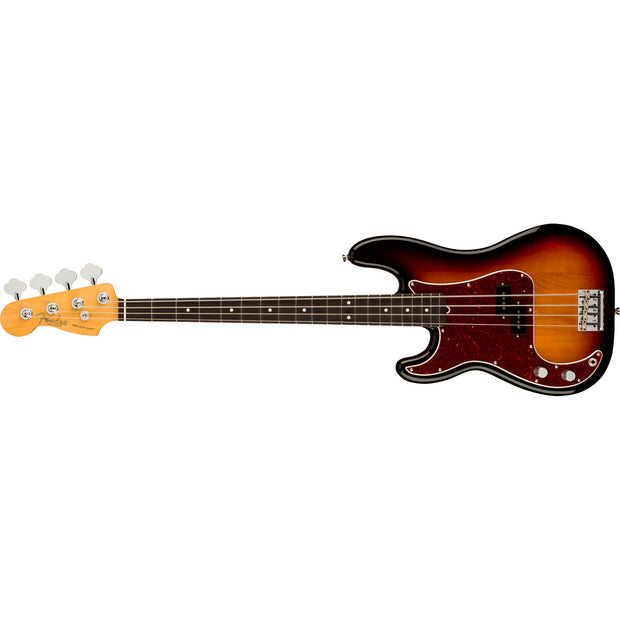 Fender American Professional II Precision Bass Rosewood Fingerboard Electric Bass Guitar Left-Hand - 3-Color Sunburst