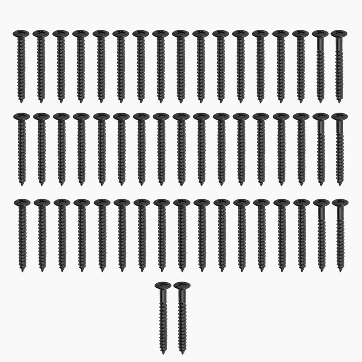Allparts GS-0005 Neckplate Screws Black