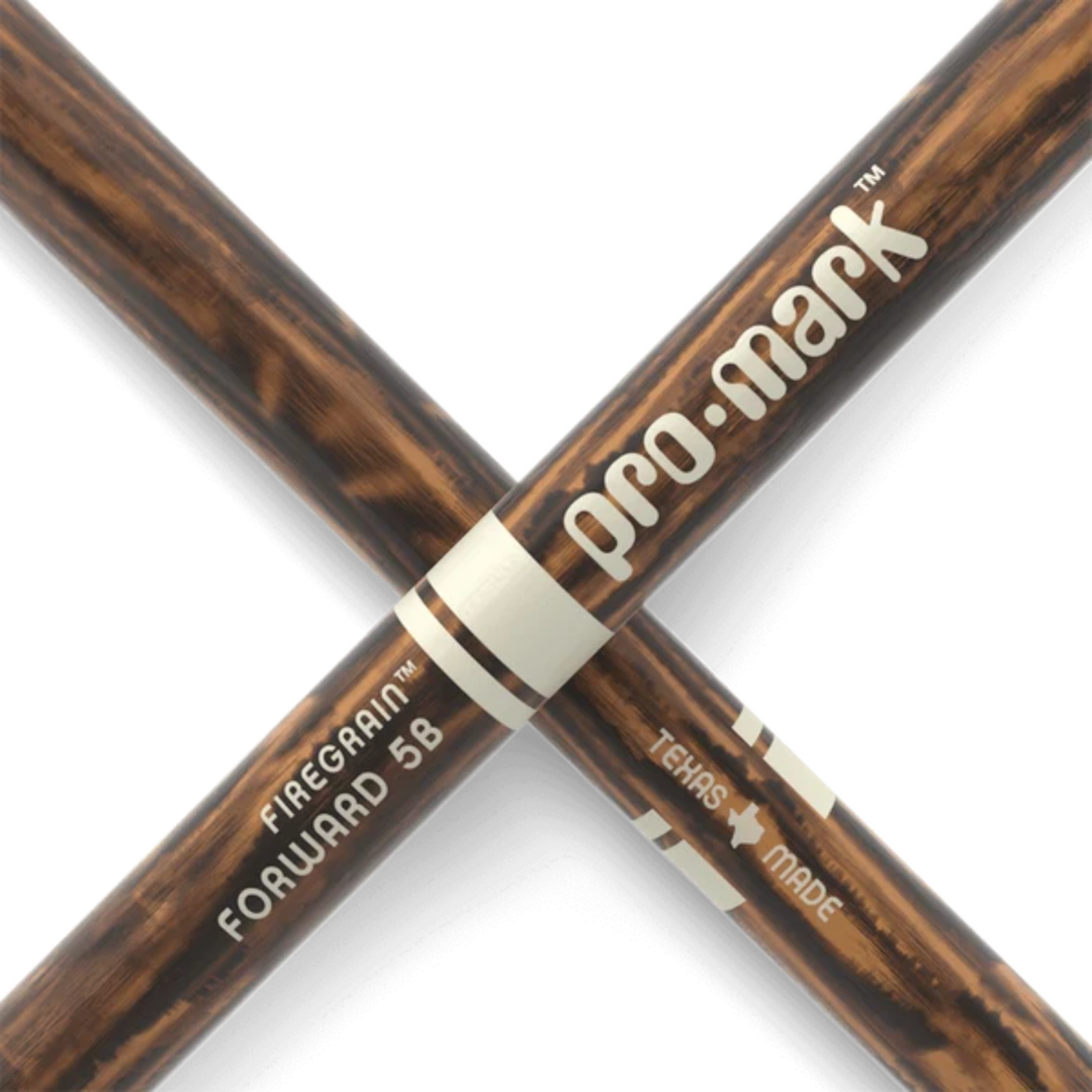 D'Addario TX5BW-FG-2P Forward 5B FireGrain Wood Tip Drumsticks 2-Pack