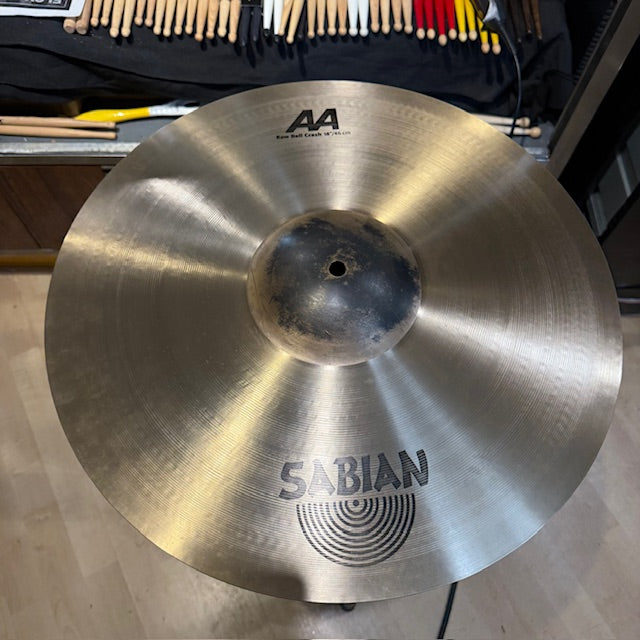 Sabian 18 Used 18 Inch Raw Bell Crash