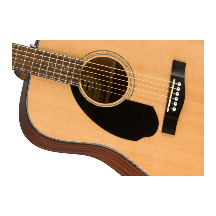 Fender CD-60S Dread Left-Handed, Natural WN (Natural)