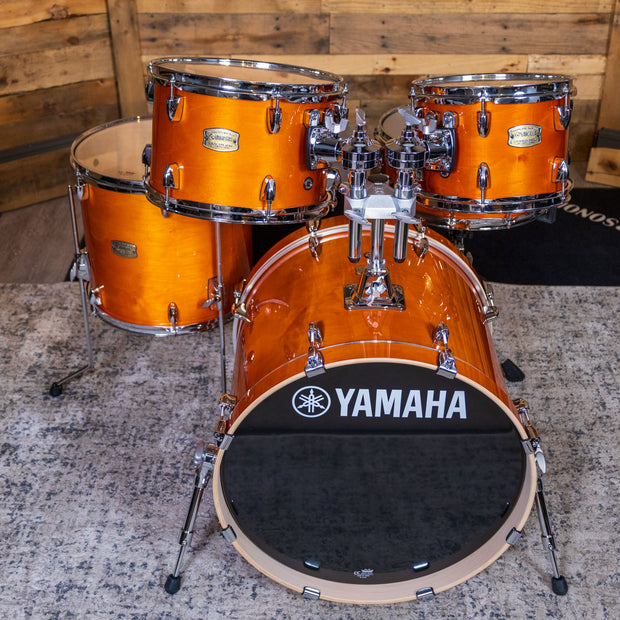 Yamaha Stage Custom Birch 5-Piece Drum Kit 20” Bass w/ HW680W Hardware - Honey Amber