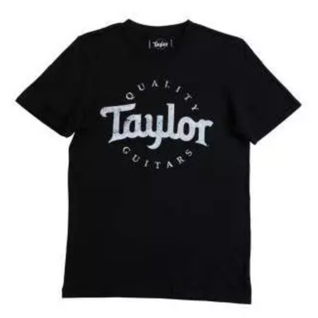 Taylor Men's SST,Blk/Wht Distressed Logo,Anvil 980-M
