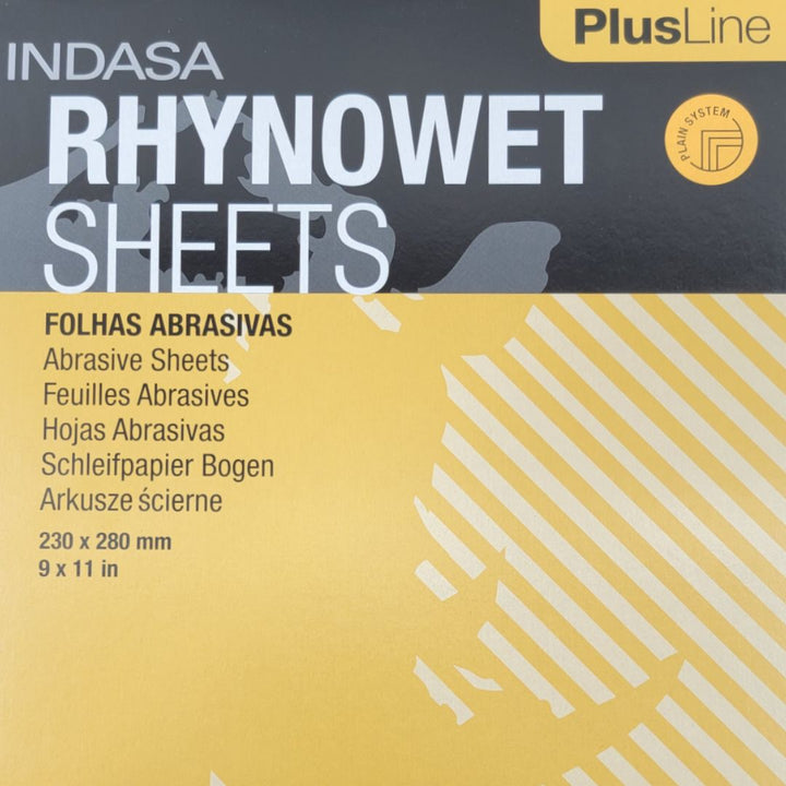 Allparts LT-1900-1K0 Rhynowet Sanding Sheets - 10 sheet pack, 1000 grit
