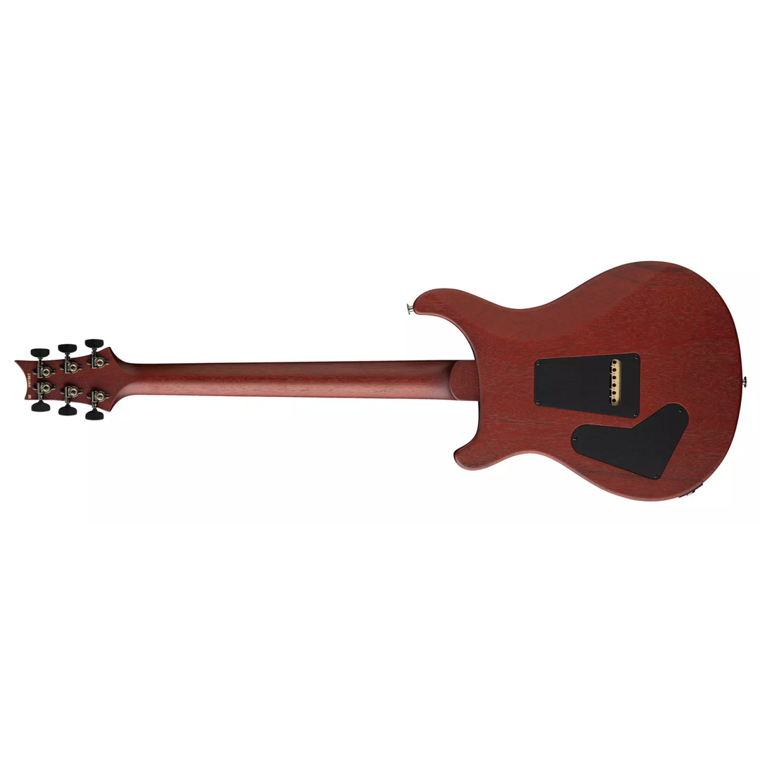 PRS Standard 24 Satin Electric Guitar with Hardshell Case - Dark Cherry Sunburst