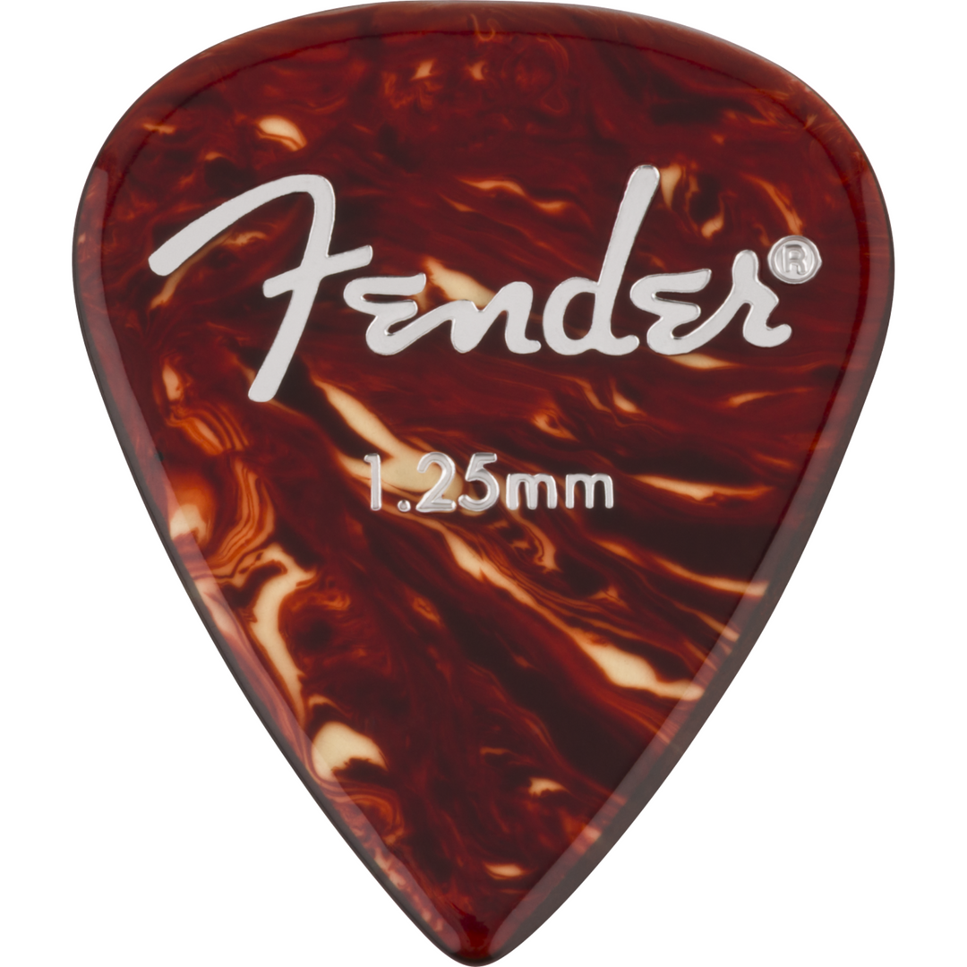 Fender Aero Acrylic Picks -  6-count -  1.25mm