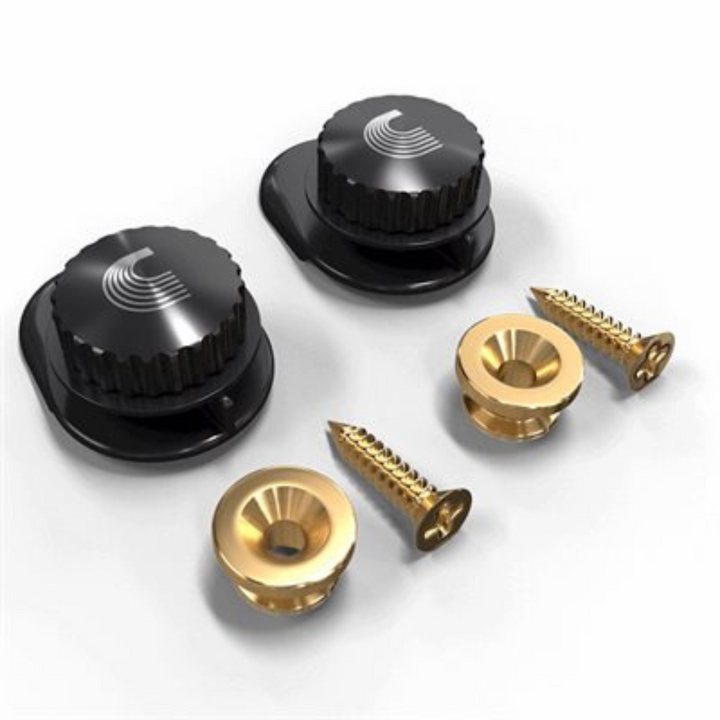 D'Addario PW-SLS-03 - NS STRAP LOCK SYSTEM - GOLD