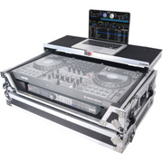 ProX XS-DDJFLX10WLT Flight Style Road Case for Pioneer DDJ-FLX10 with TSA Combination Lock Package