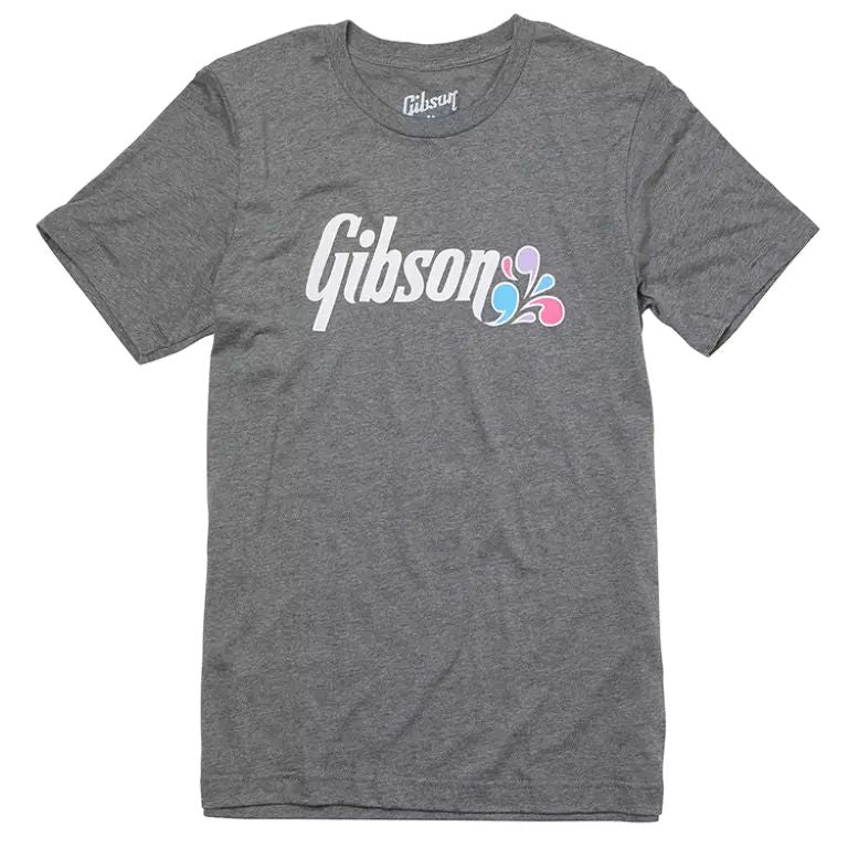 Gibson Floral Logo T-Shirt - Large