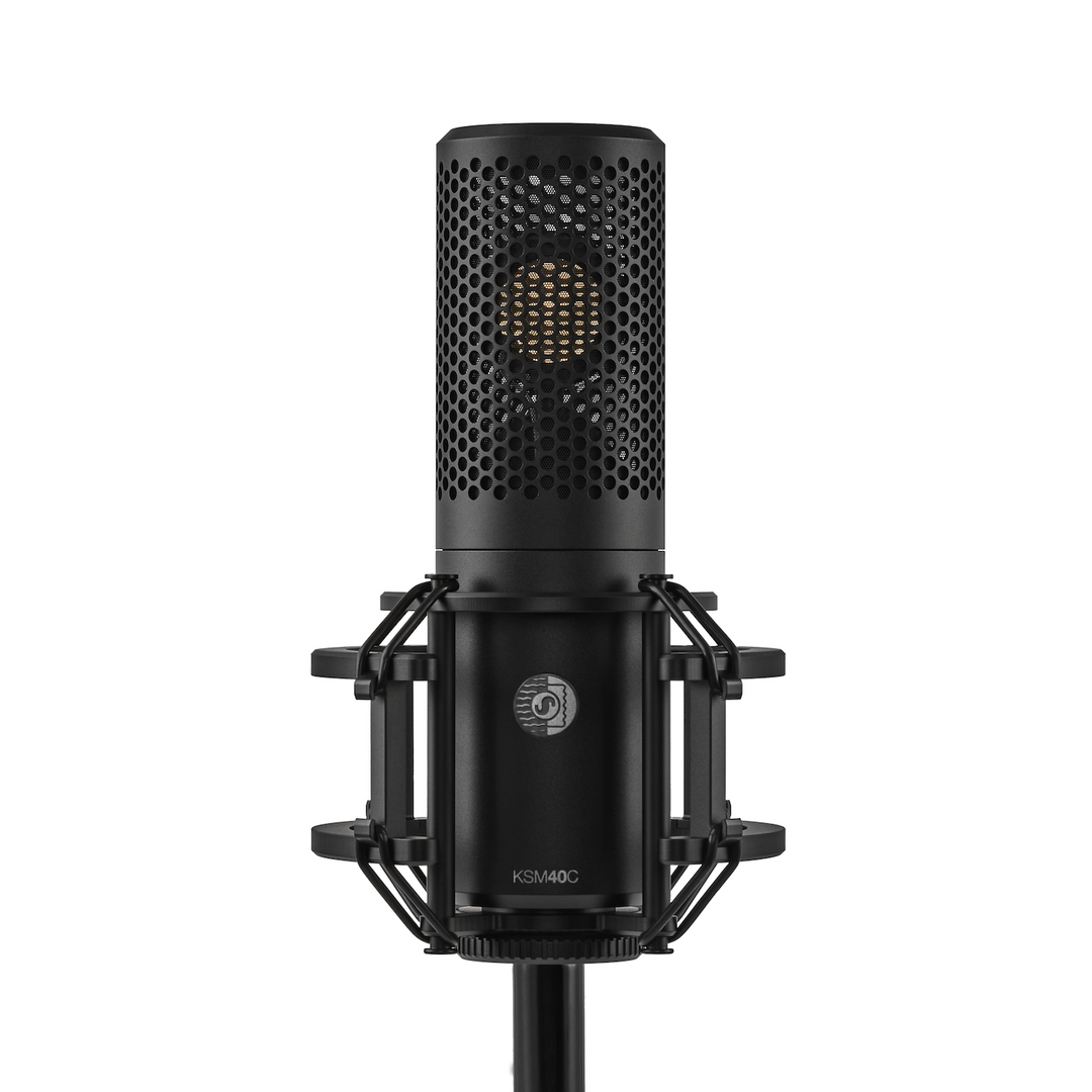Shure KSM40C Cardioid Condenser Microphone with Shock Mount