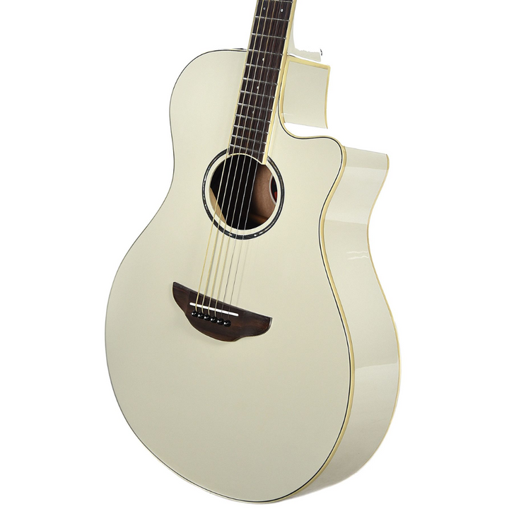 Yamaha APX600 Acoustic Guitar - Vintage White
