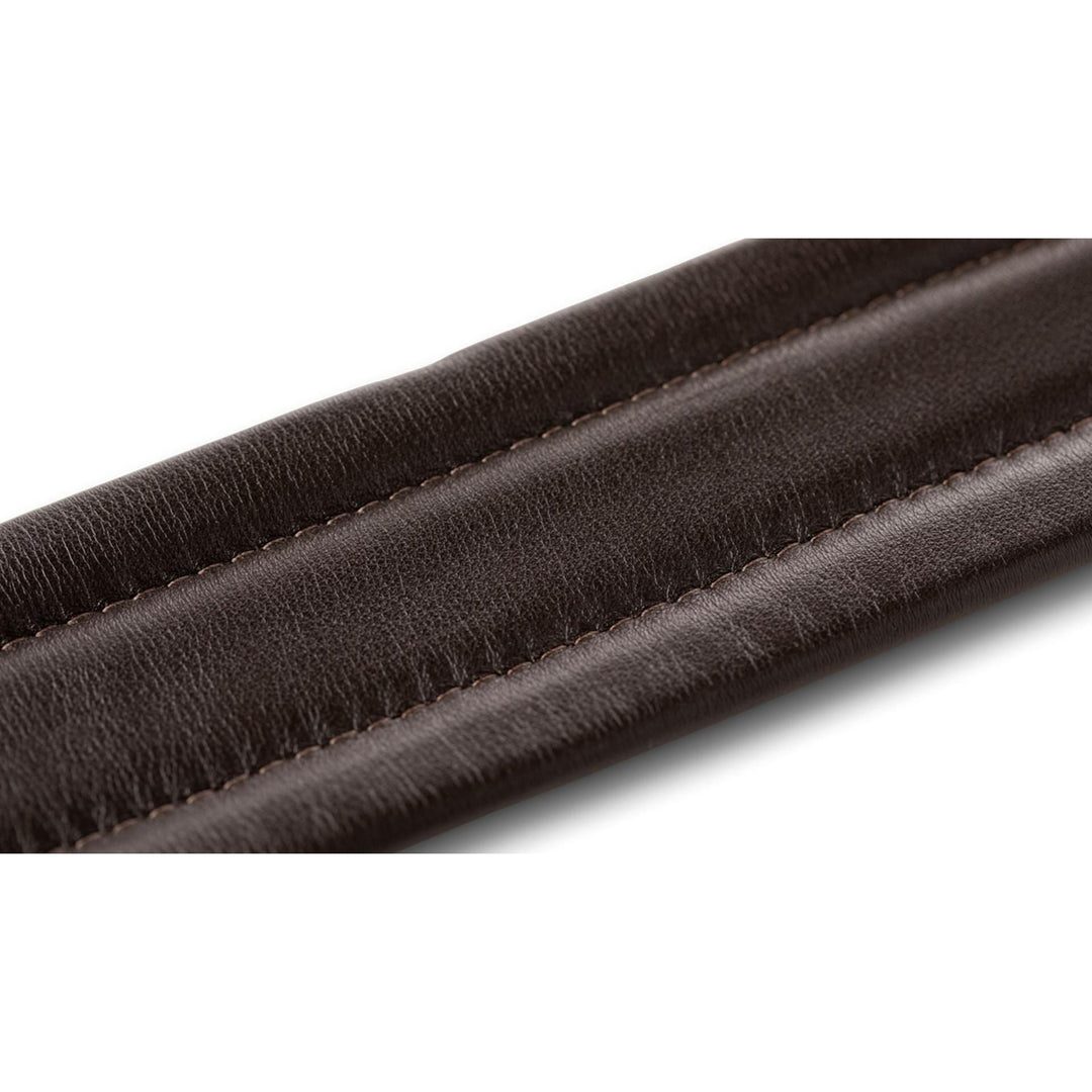 Taylor Century Strap,Med Brown Leather,2.5" Med Brown/Butterscotch/Black