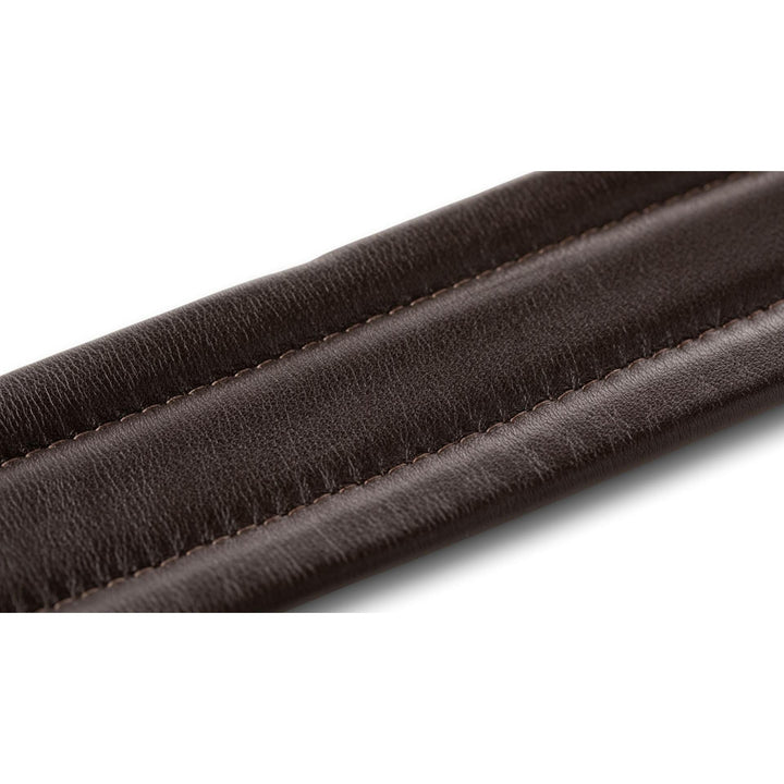 Taylor Century Strap,Med Brown Leather,2.5" Med Brown/Butterscotch/Black