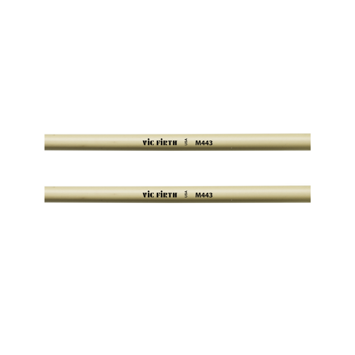 Vic Firth M443 Articulate Series Keyboard Mallet - 7/8" Phenolic w/ brass weight, Round