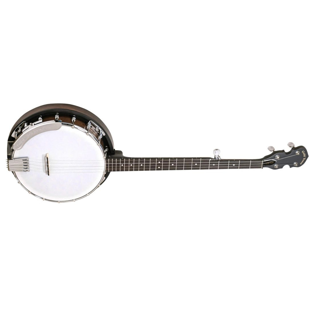 Gold Tone Cripple Creek Resonator Banjo with Planetary Tuners and Gig Bag