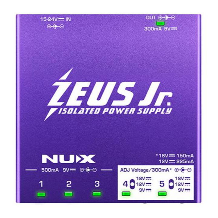Nux Zeus Jr All-Isolated Power Supply