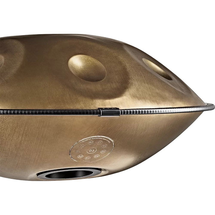 Meinl Sonic Energy Sensory Handpan, 10-Note, D Amara - Vintage Gold